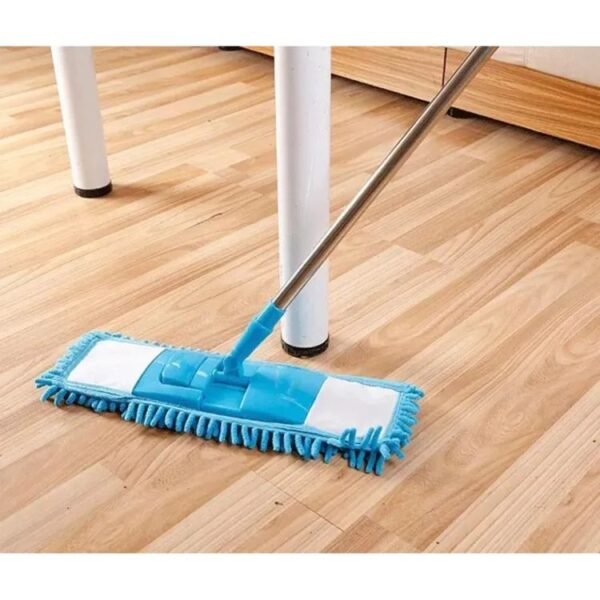 Mop - Floor Cleaner, Home Cleaning Supply, Flat Mop3 Flat Microfiber Floor Mop – Wet & Dry Home Cleaning Tool